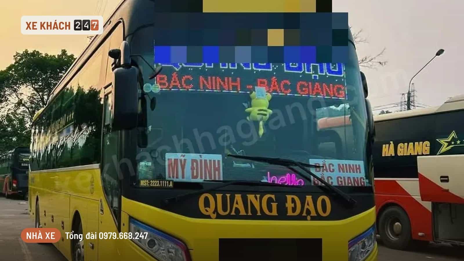 Nhà xe Quang Đạo: tuyến Hà Giang - Hà Nội và cách đặt vé
